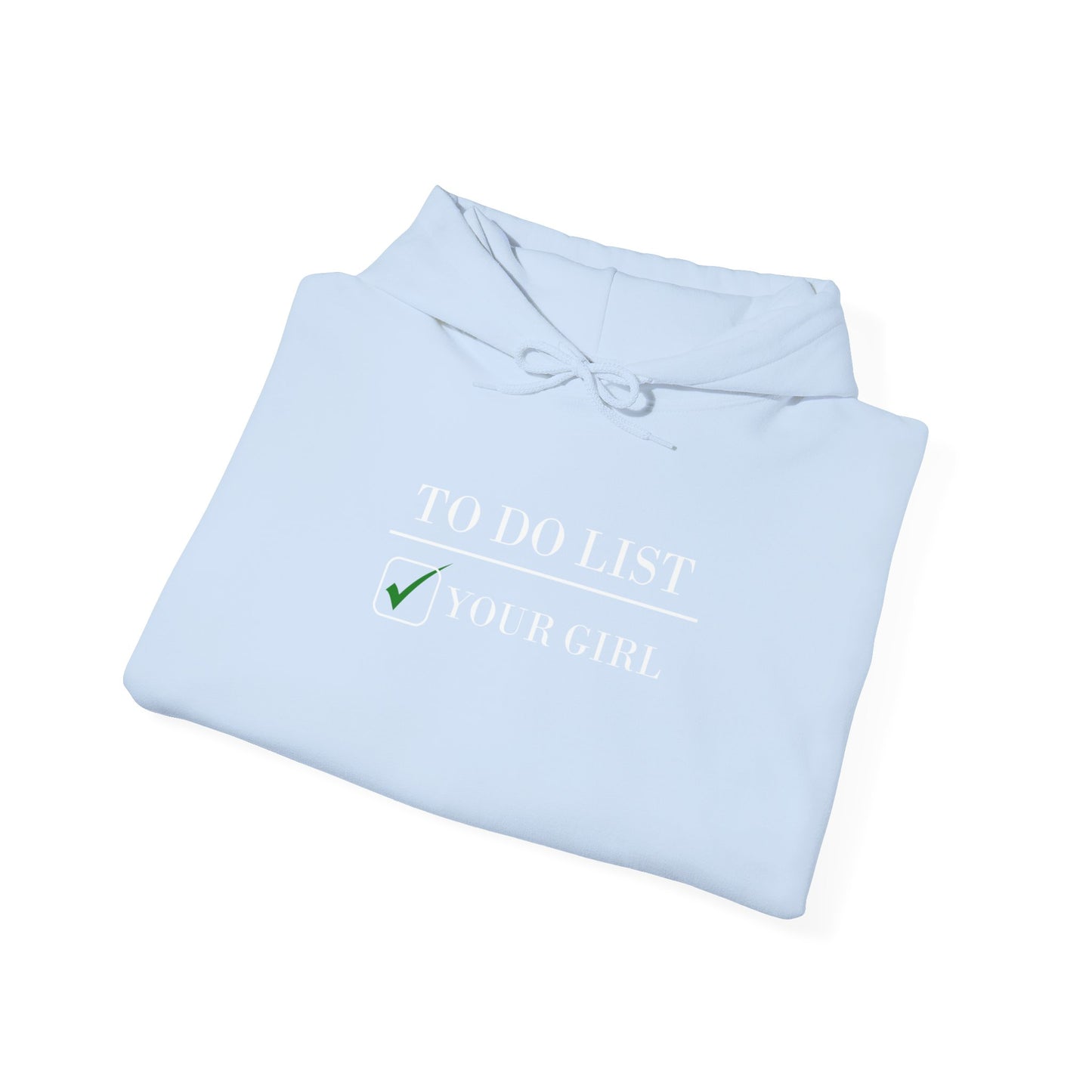 TO DO LIST HOODIE