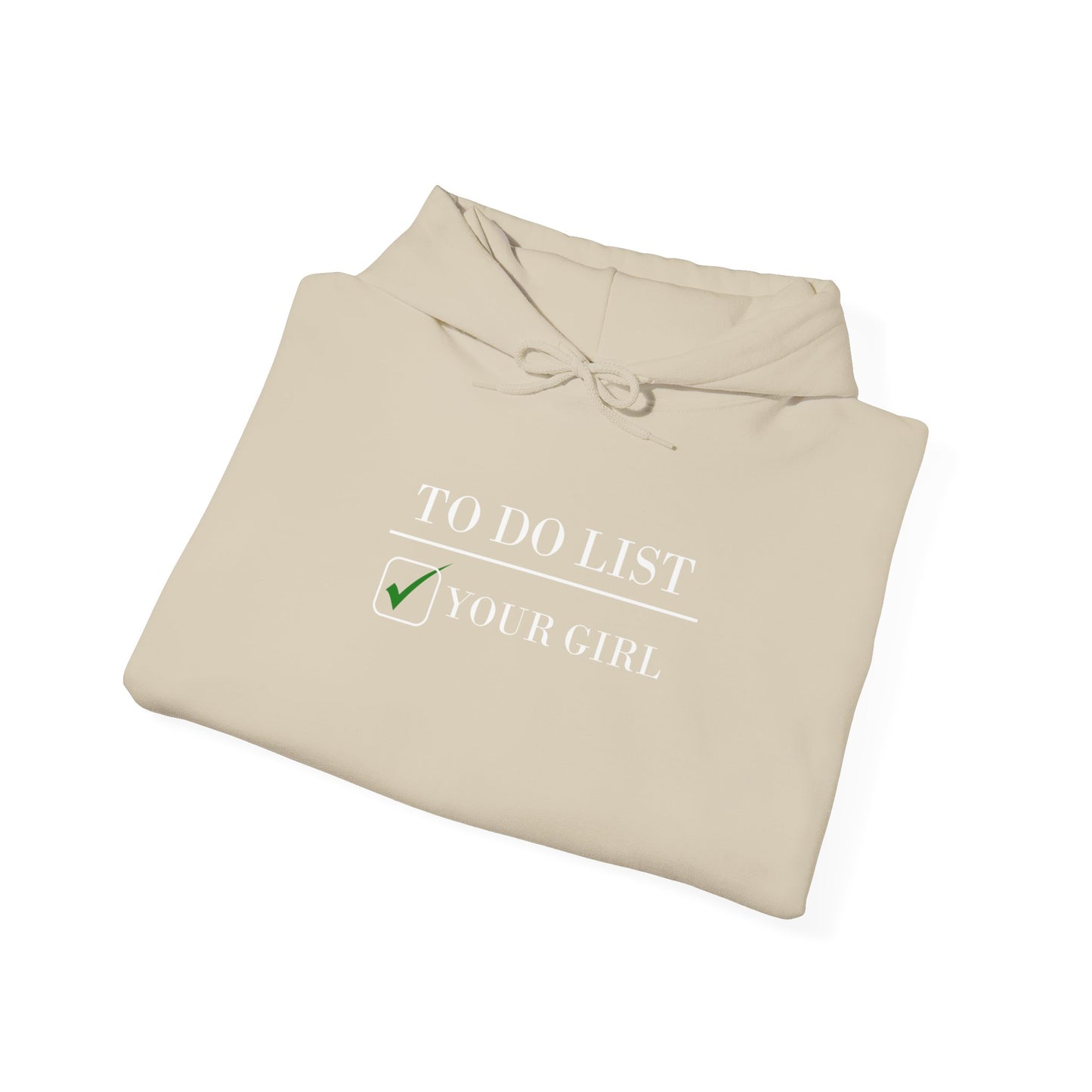 TO DO LIST HOODIE