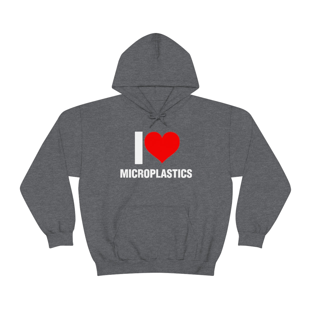 I LOVE MICROPLASTICS HOODIE