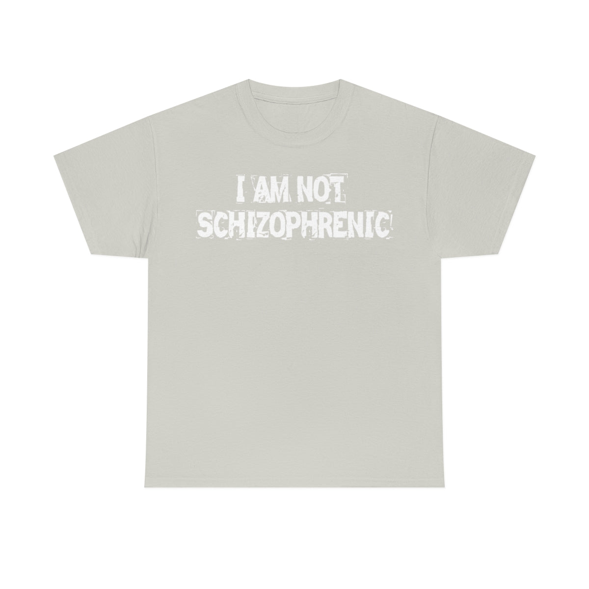 I AM NOT SCHIZOPHRENIC TEE