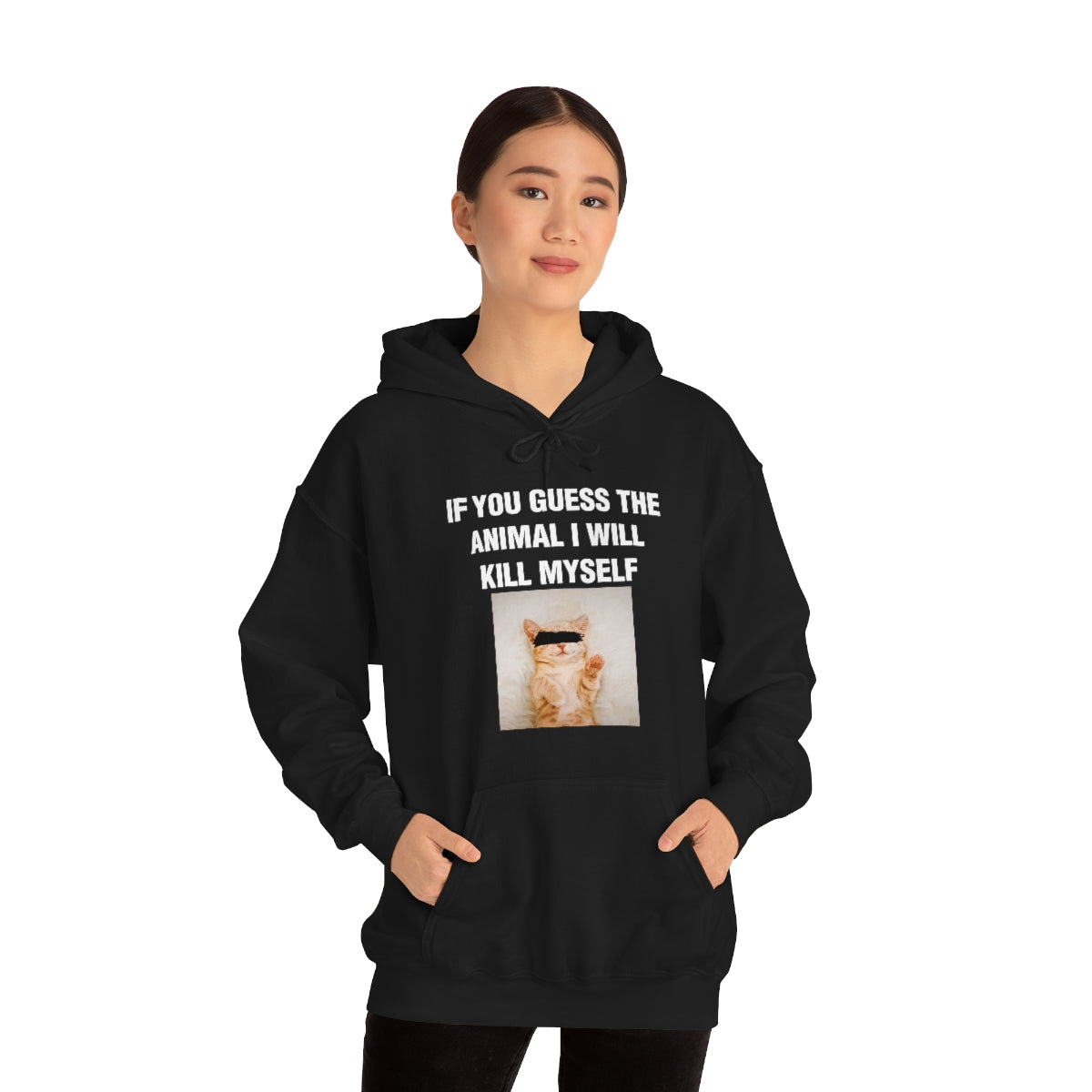 IF YOU GUESS THE ANIMAL I WILL KILL MYSELF HOODIE