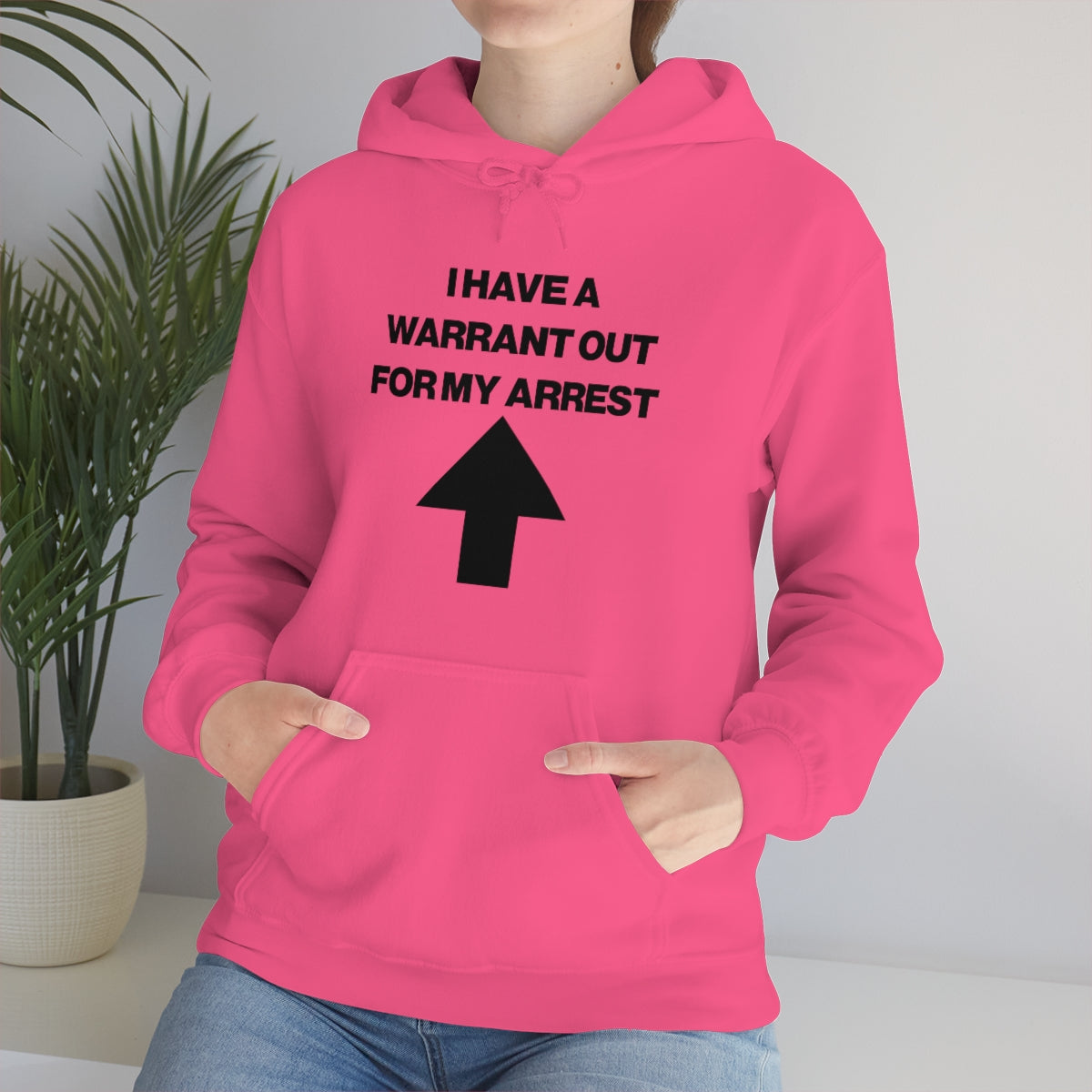 I HAVE A WARRANT OUT FOR MY ARREST HOODIE