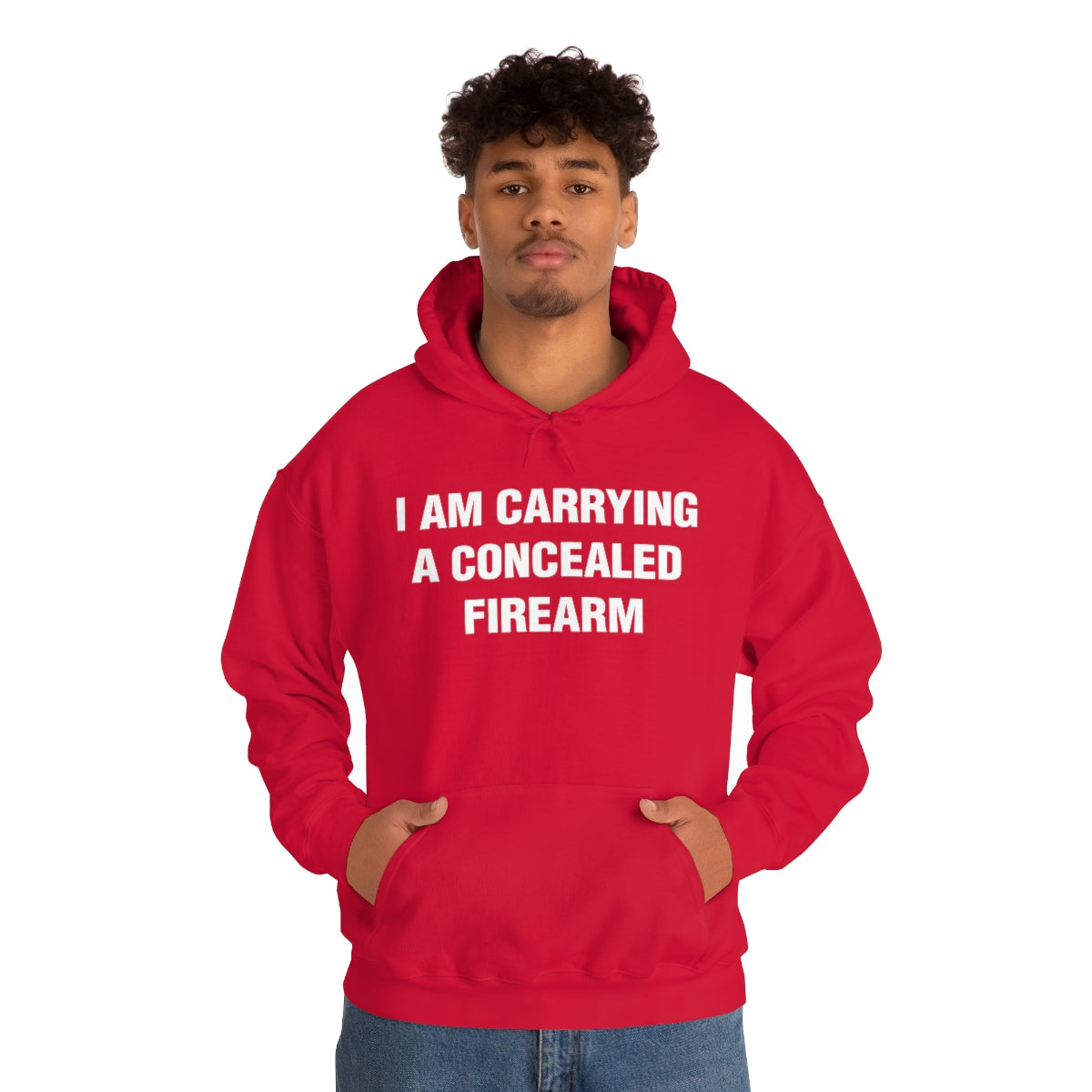 I AM CARRYING A CONCEALED FIREARM HOODIE