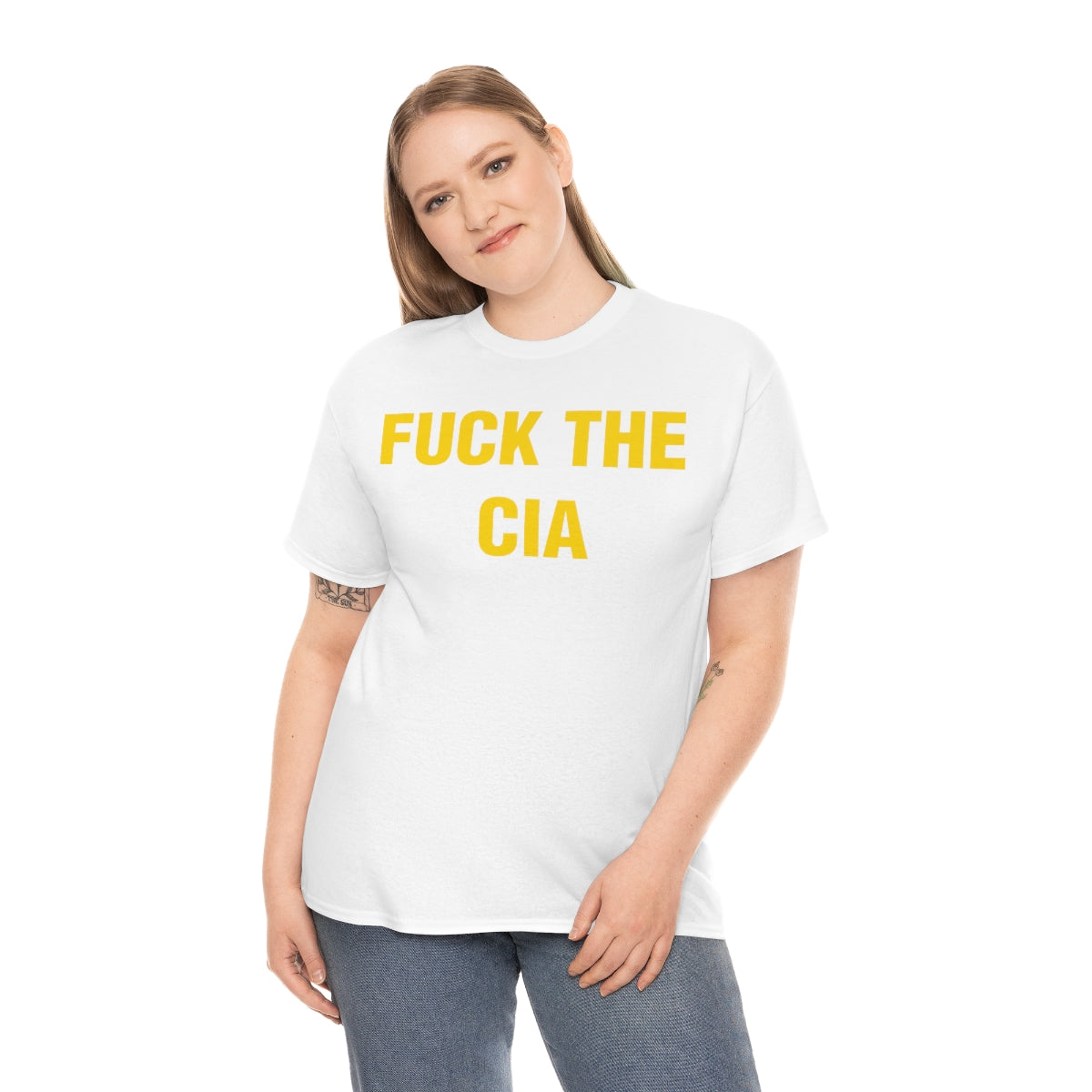 FUCK THE  CIA TEE