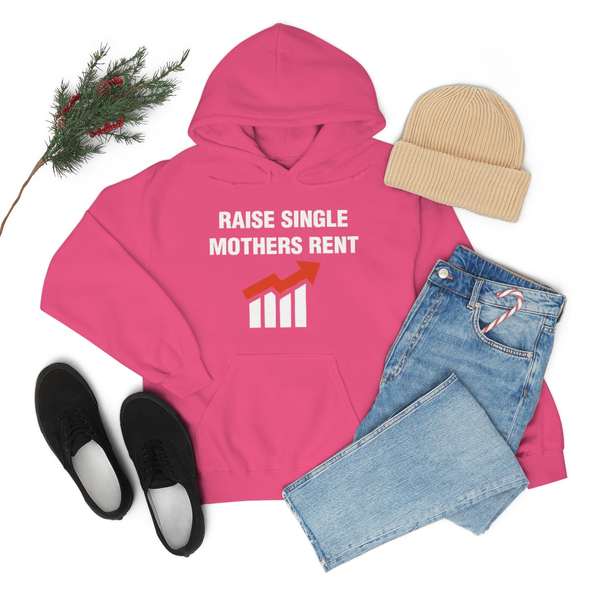 RAISE SINGLE MOTHERS RENT HOODIE