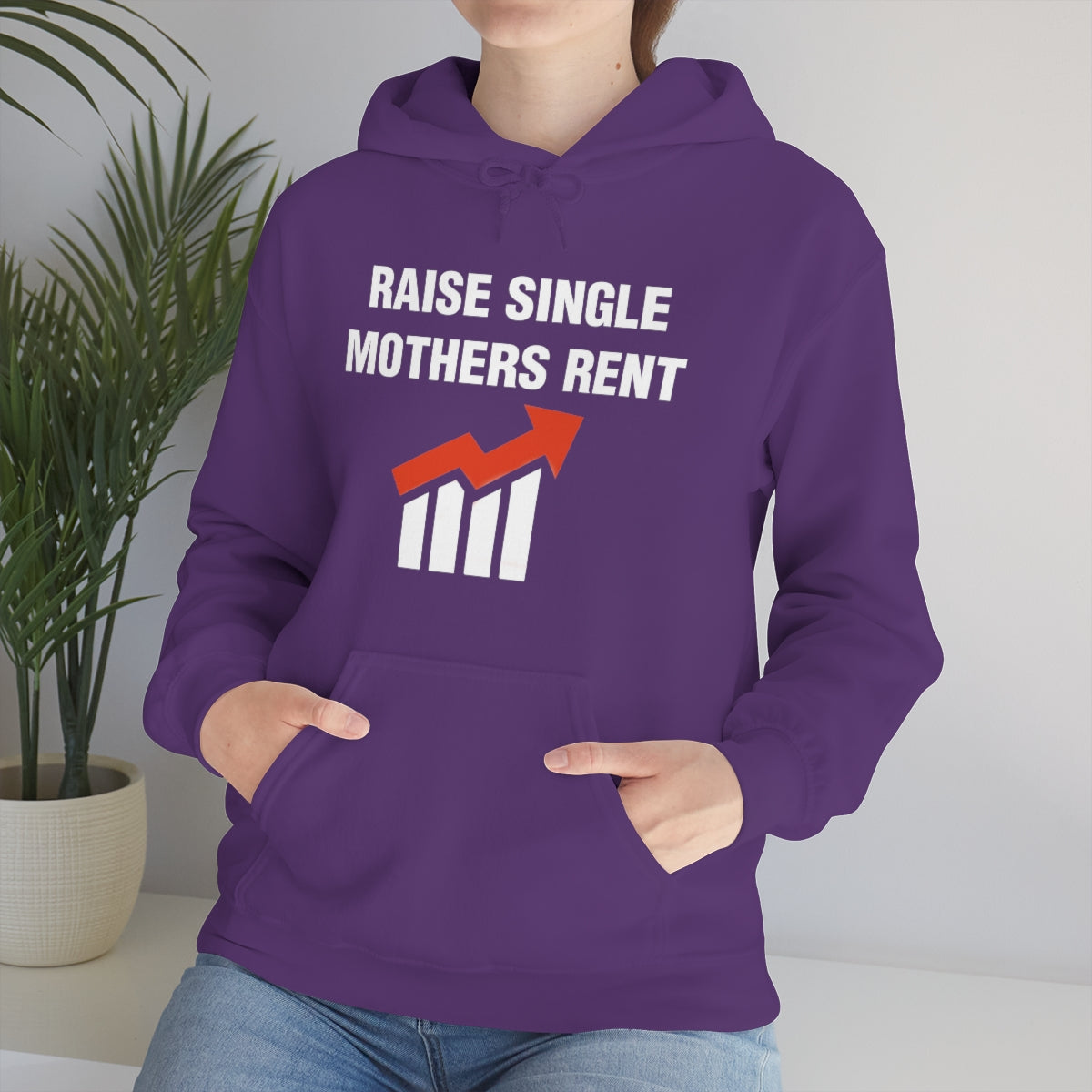 RAISE SINGLE MOTHERS RENT HOODIE