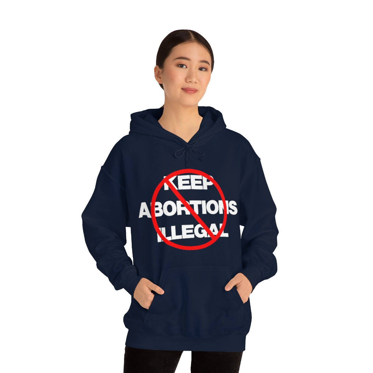 KEEP ABORTIONS ILLEGAL TEE HOODIE