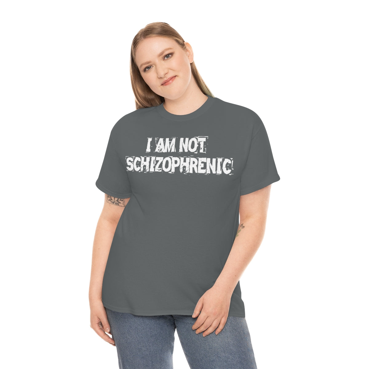 I AM NOT SCHIZOPHRENIC TEE