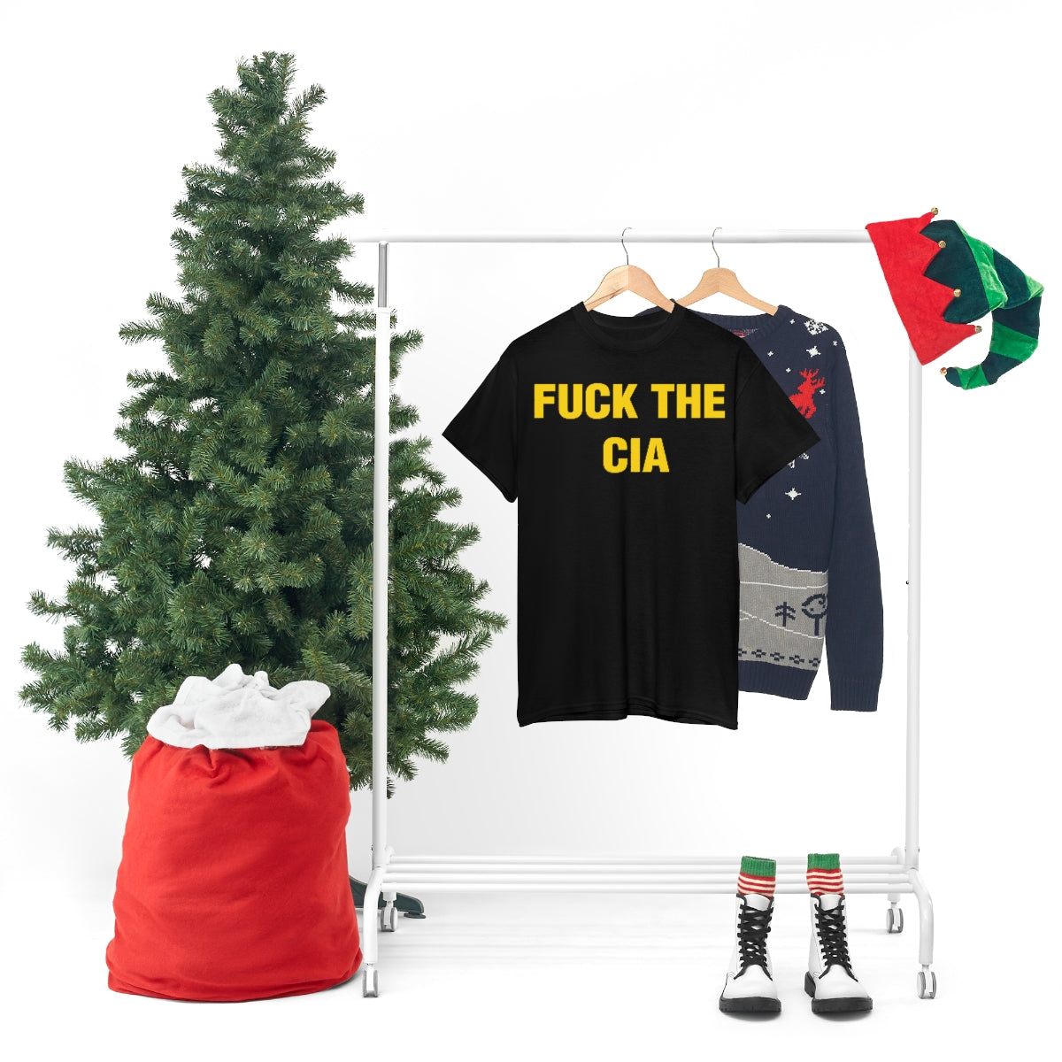 FUCK THE  CIA TEE