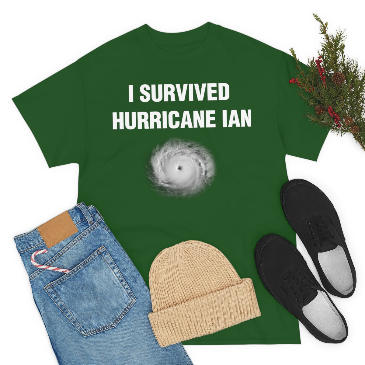 I SURVIVED HURRICANE IAN TEE