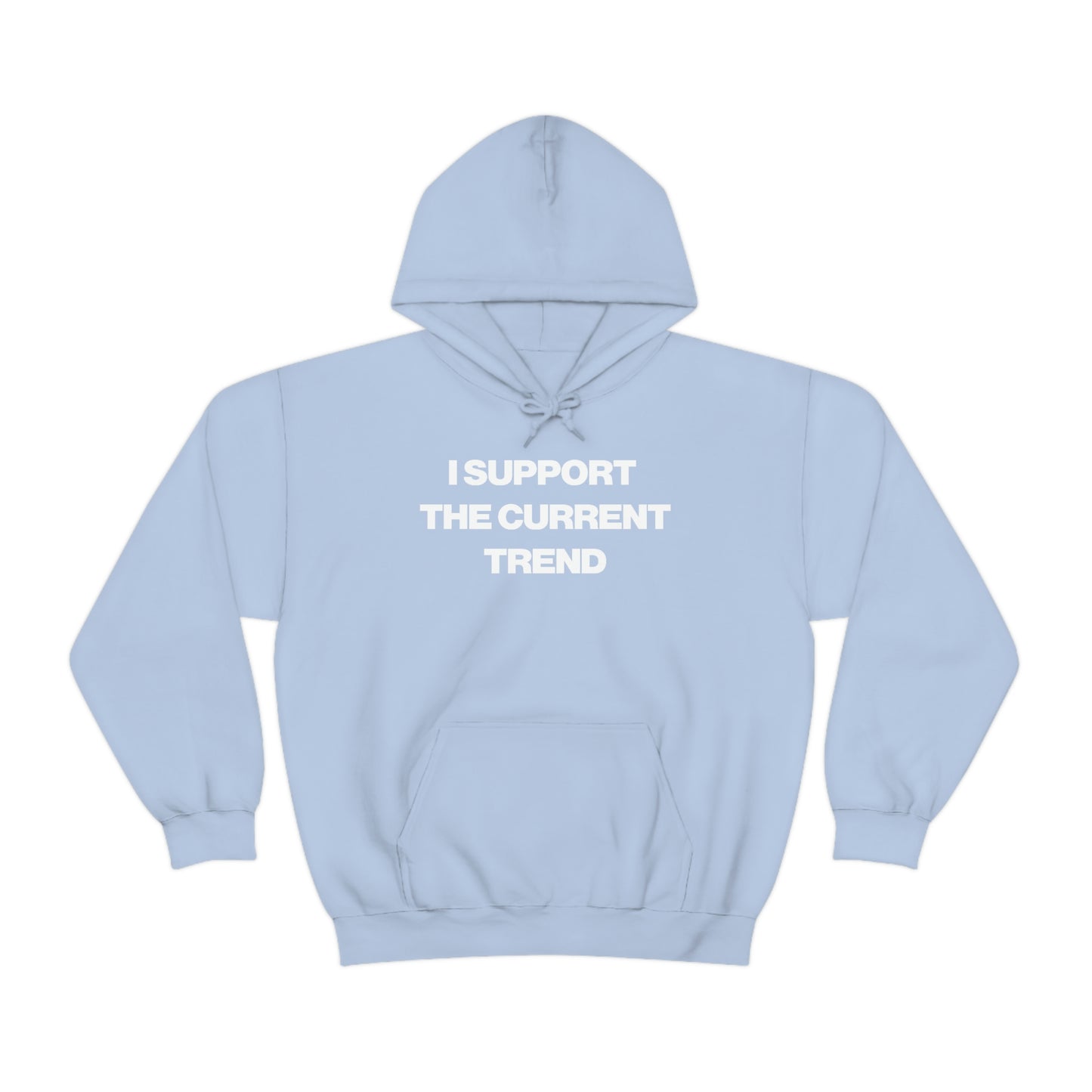 I SUPPORT THE CURRENT TREND HOODIE