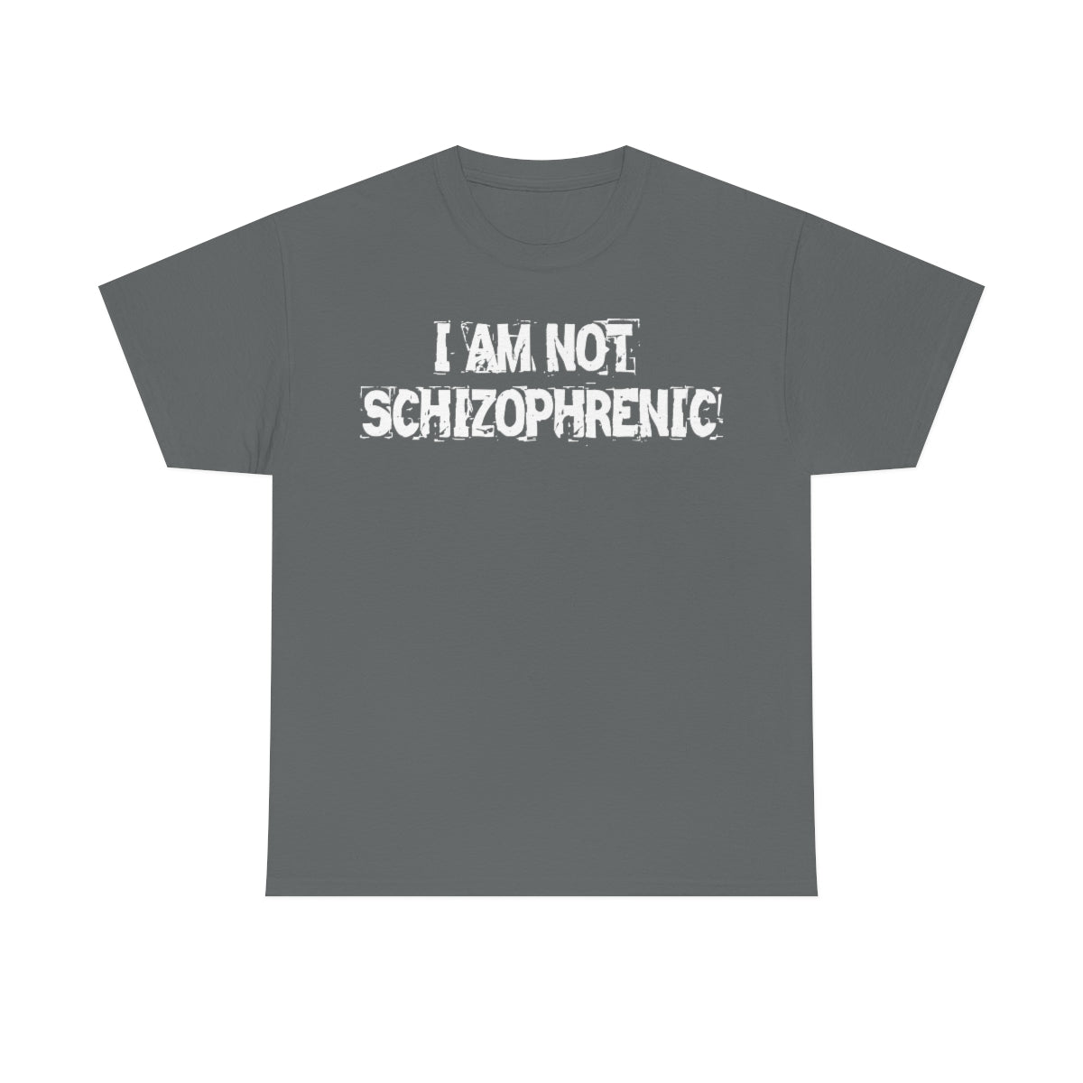 I AM NOT SCHIZOPHRENIC TEE