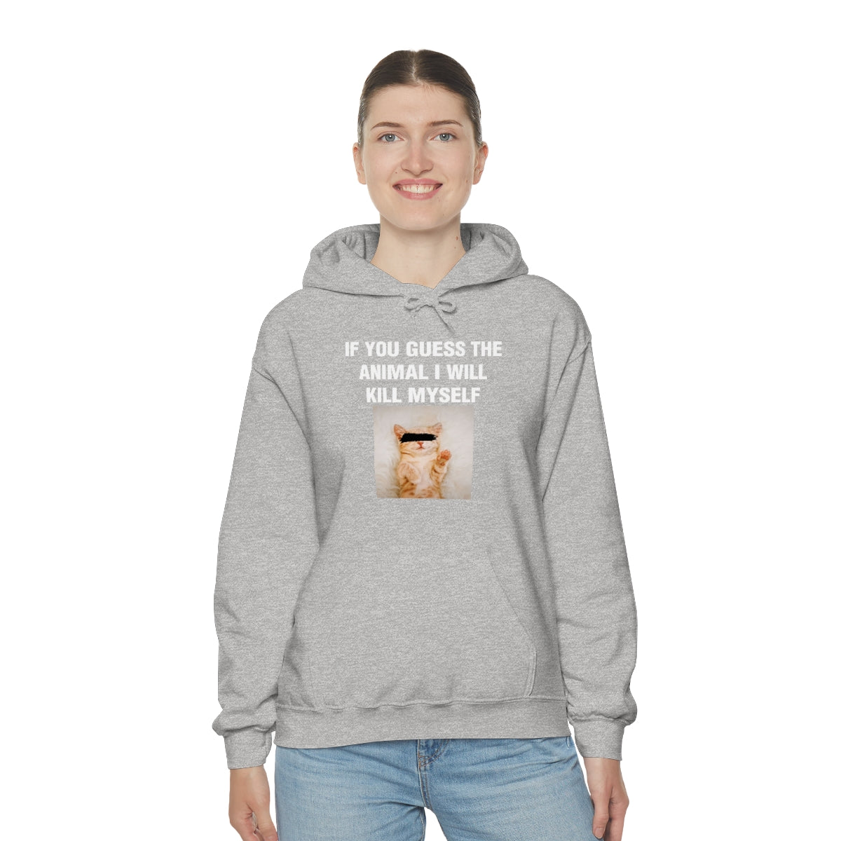 IF YOU GUESS THE ANIMAL I WILL KILL MYSELF HOODIE