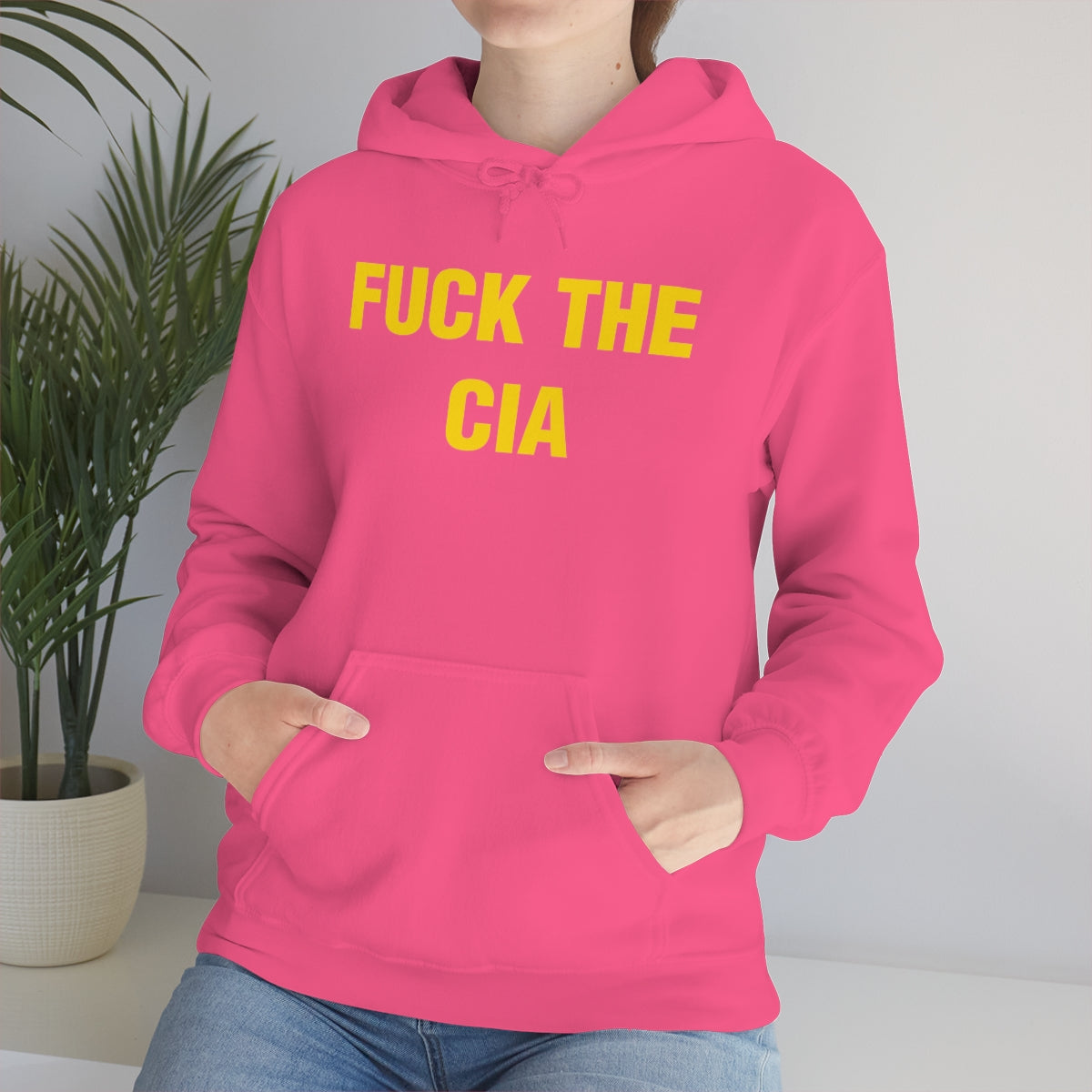 FUCK THE  CIA HOODIE