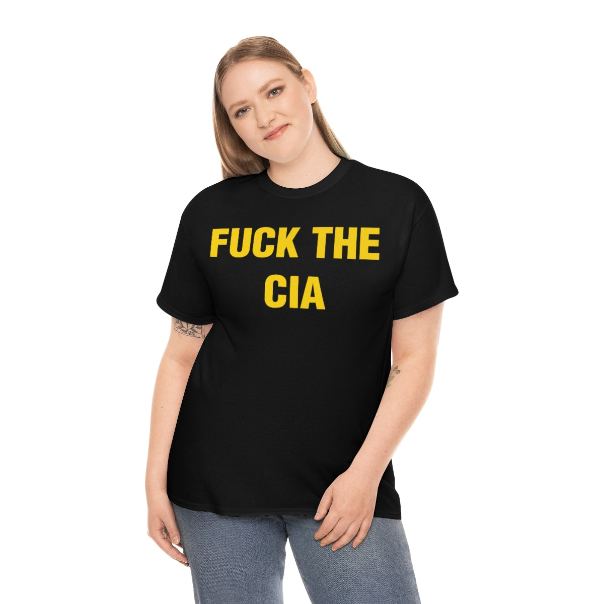 FUCK THE  CIA TEE