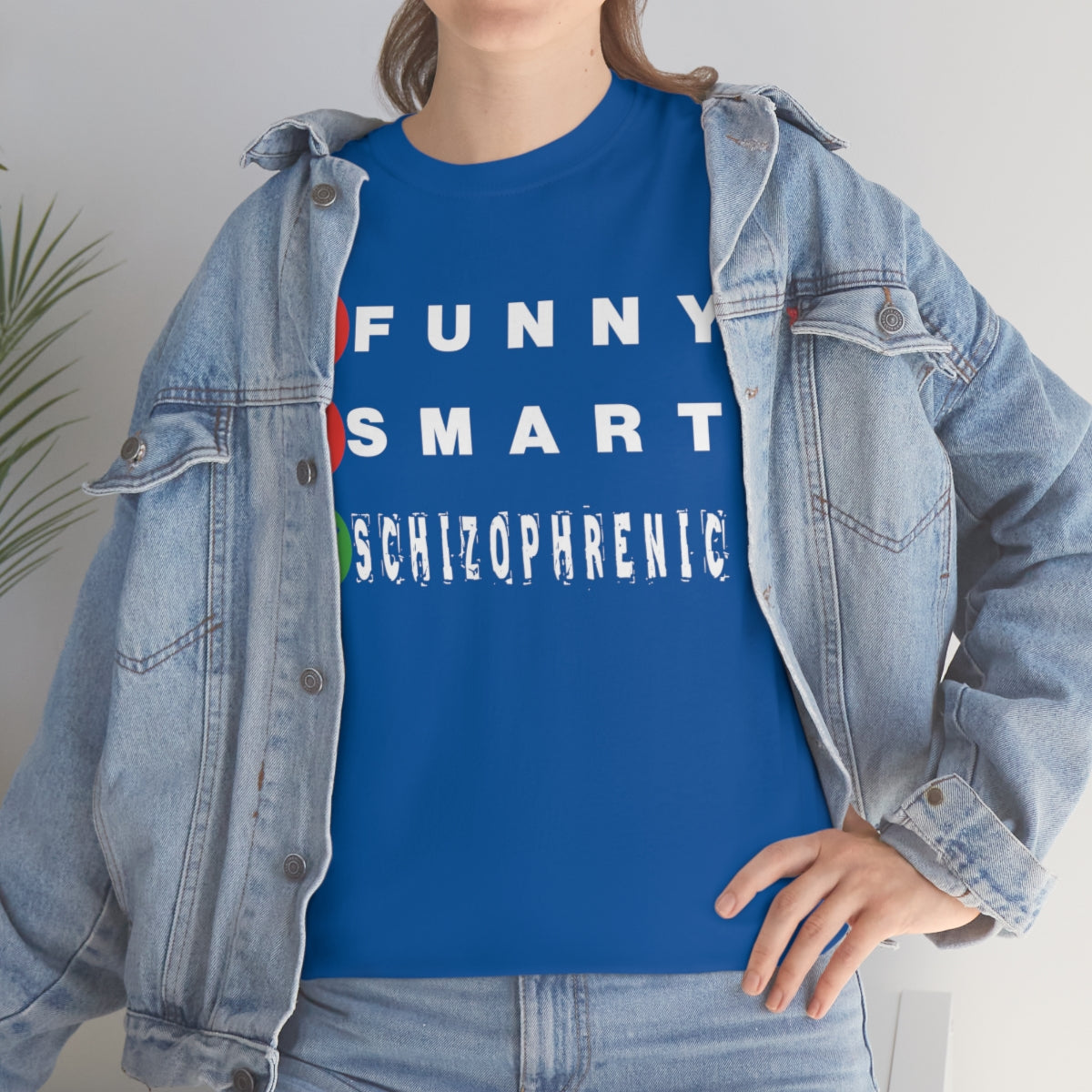 FUNNY SMART SCHIZOPHRENIC TEE