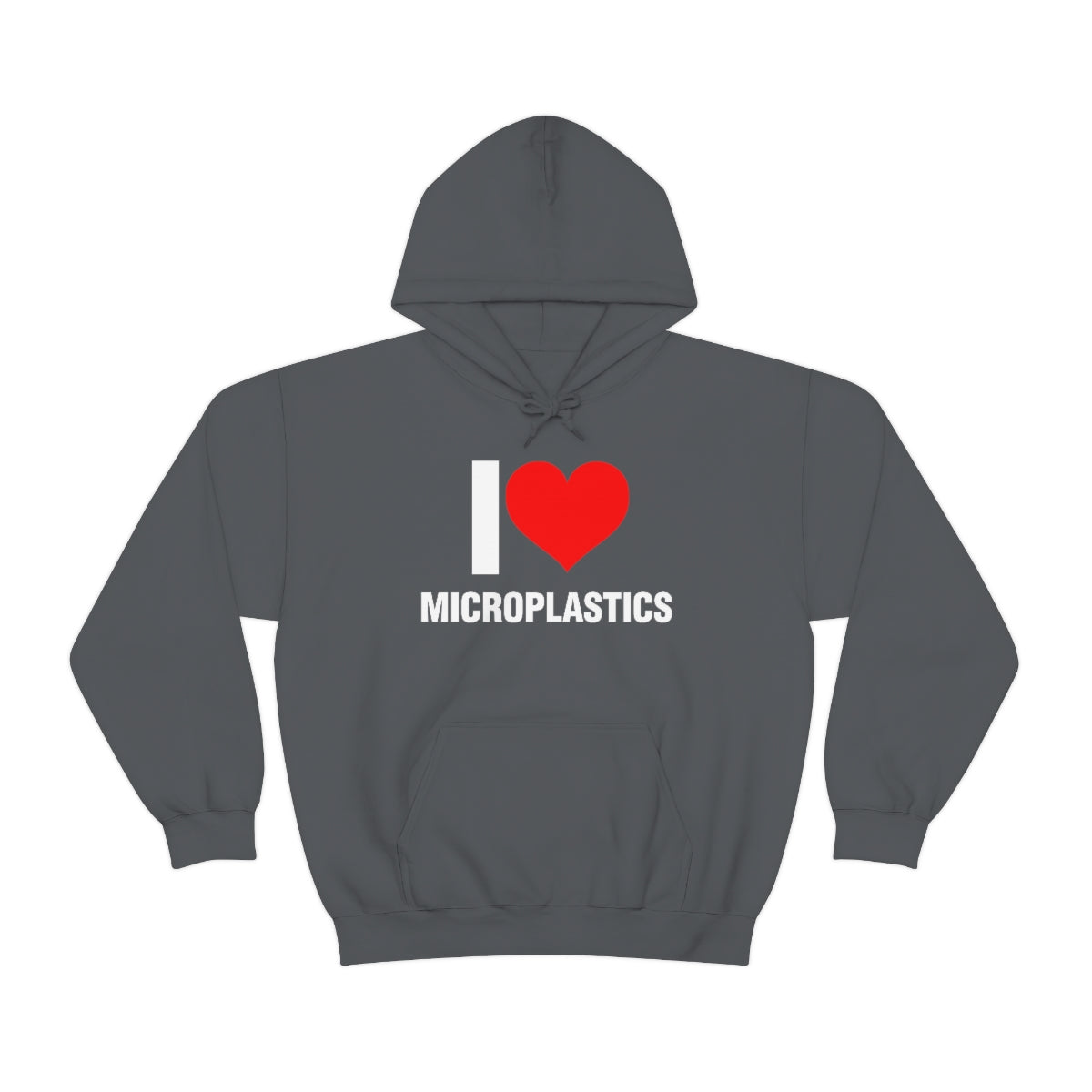 I LOVE MICROPLASTICS HOODIE