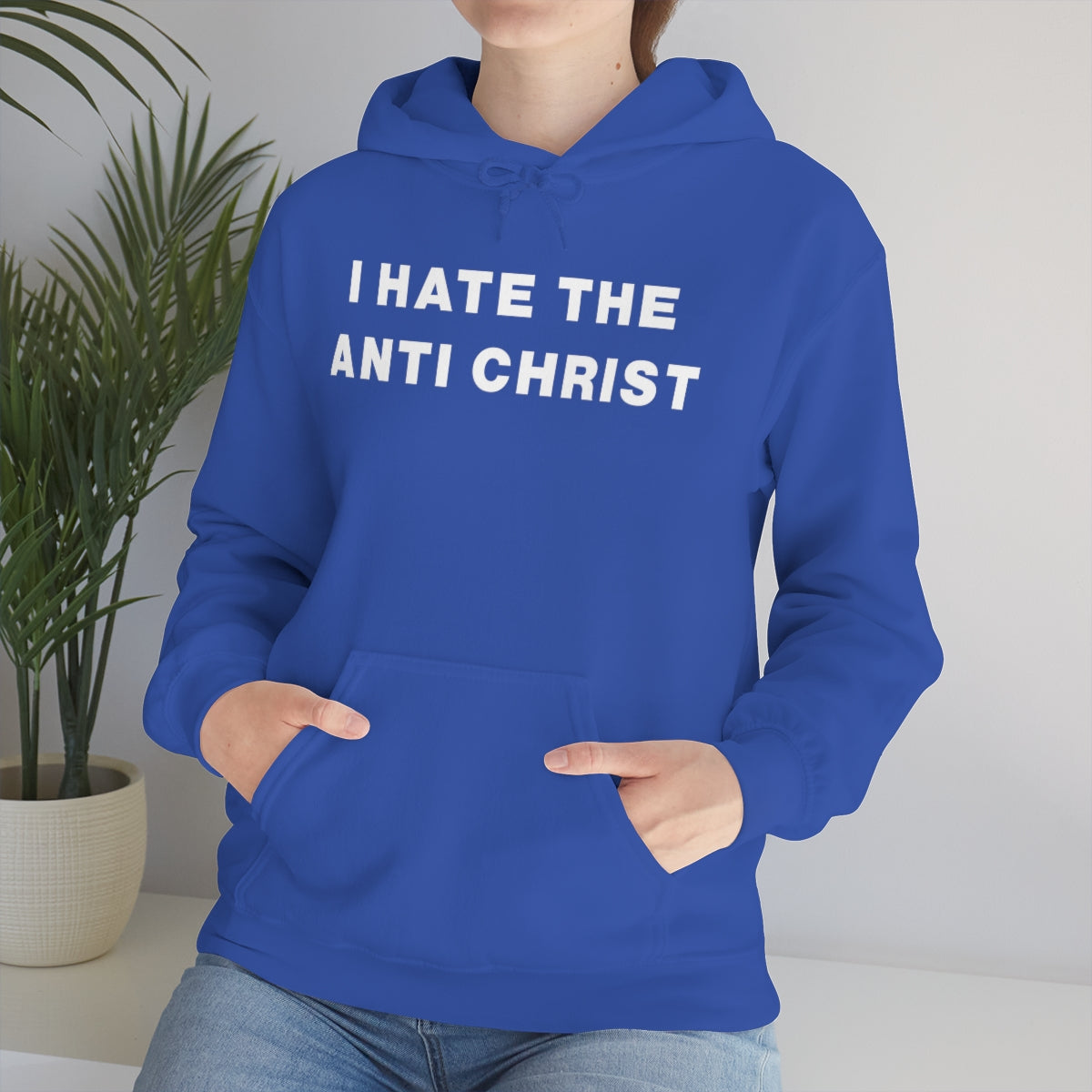 I HATE THE ANTI CHRIST HOODIE