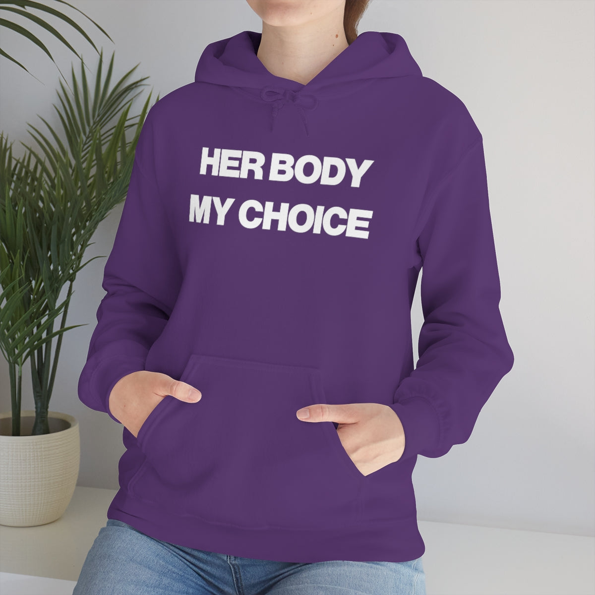 HER BODY MY CHOICE HOODIE