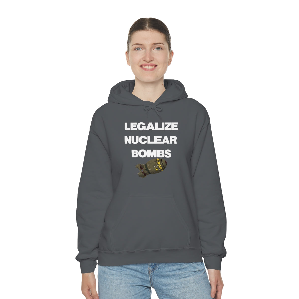 LEGALIZE NUCLEAR BOMBS HOODIE