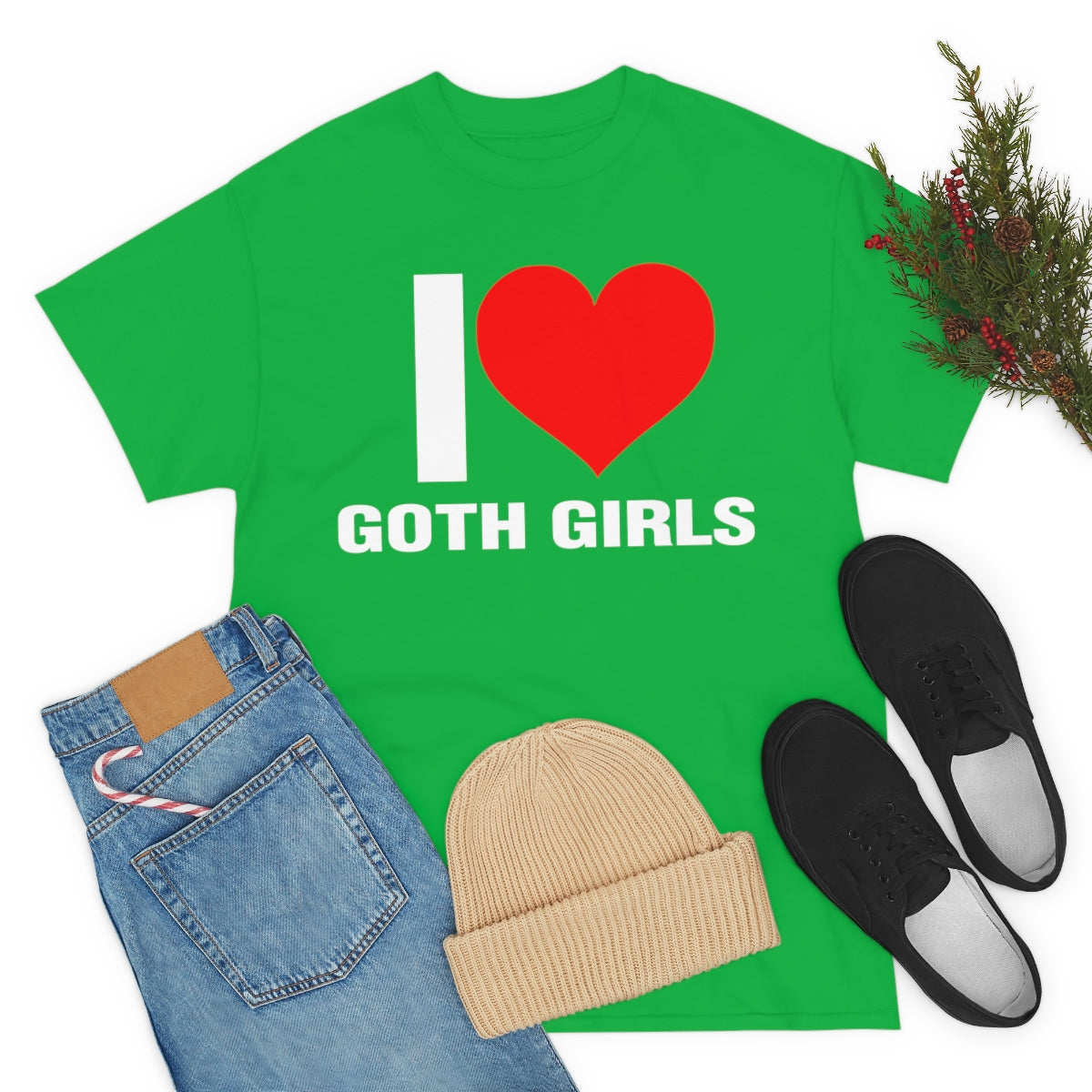 I LOVE GOTH GIRLS TEE