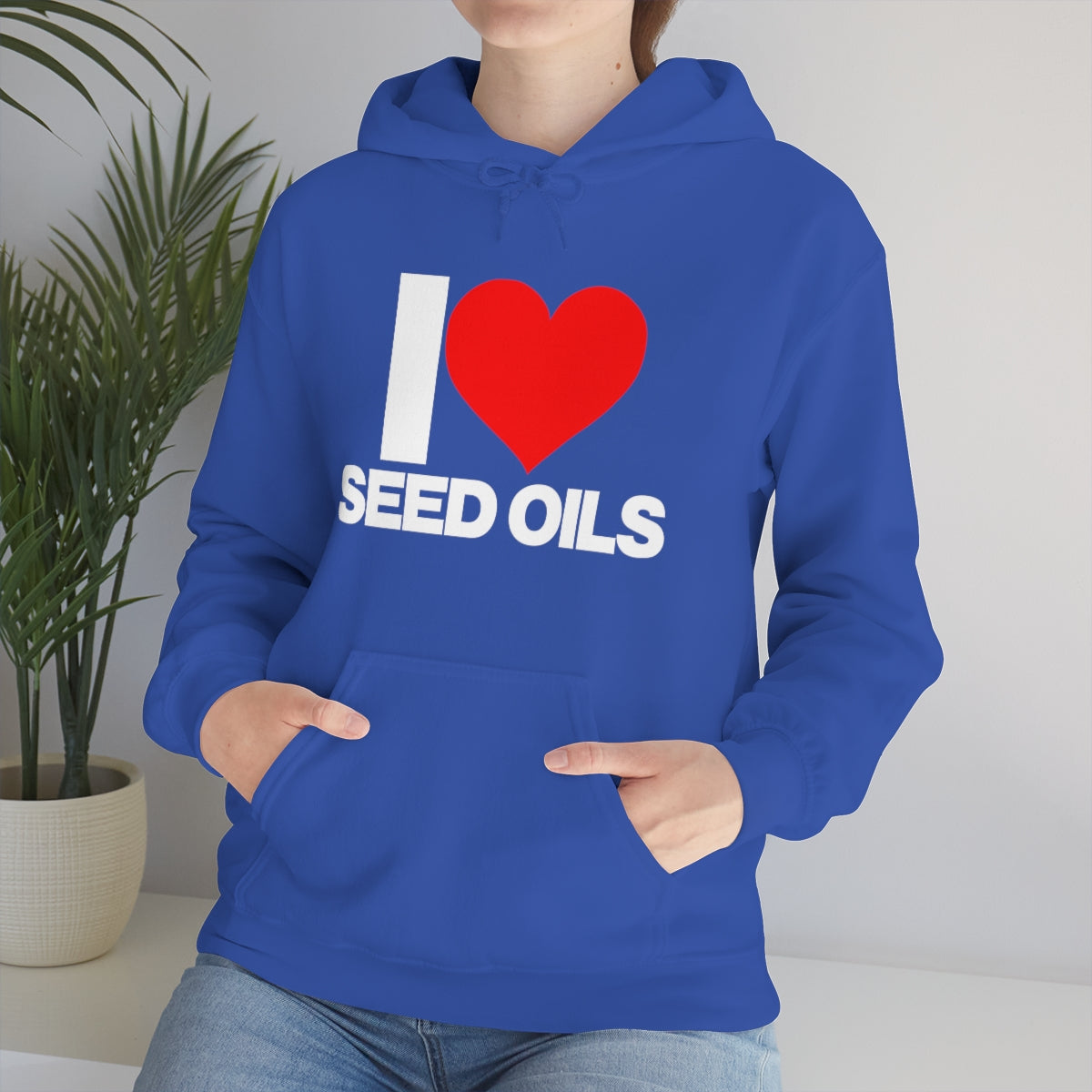 I LOVE SEED OILS HOODIE