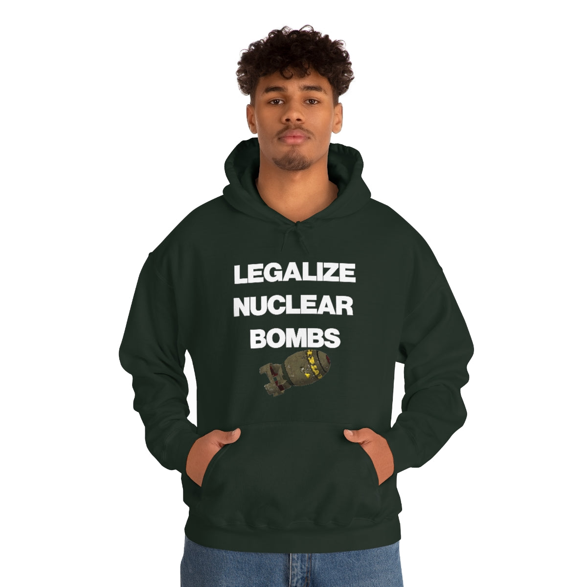 LEGALIZE NUCLEAR BOMBS HOODIE