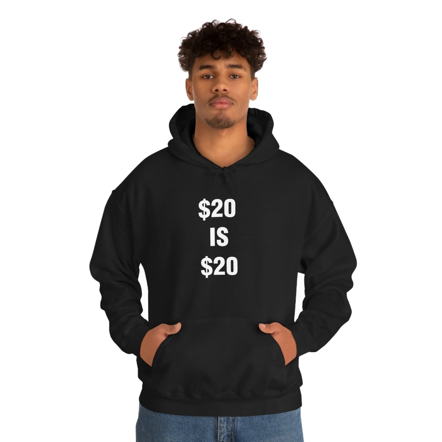 $20 IS $20 HOODIE