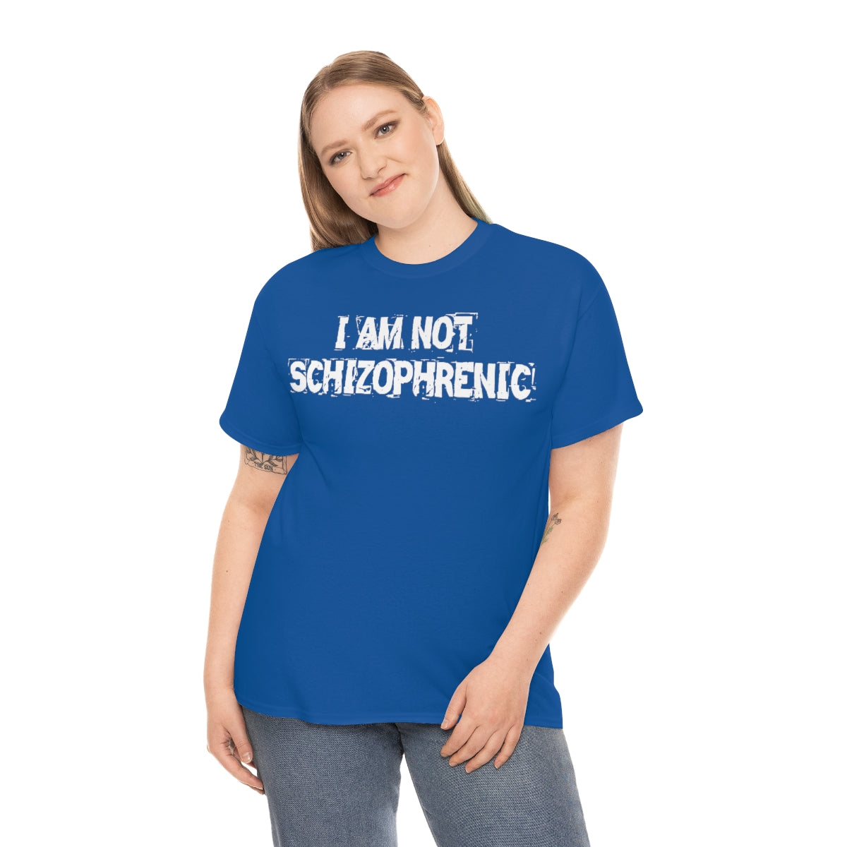 I AM NOT SCHIZOPHRENIC TEE