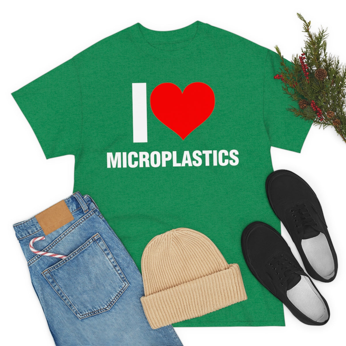 I LOVE MICROPLASTICS TEE