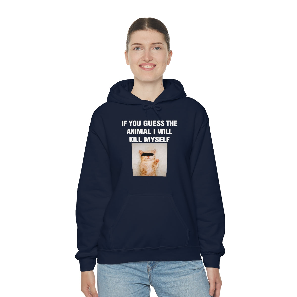 IF YOU GUESS THE ANIMAL I WILL KILL MYSELF HOODIE