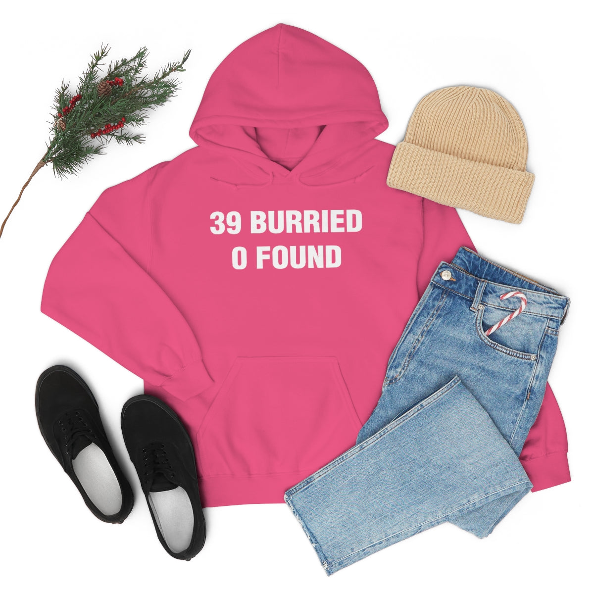 39 BURRIED 0 FOUND HOODIE