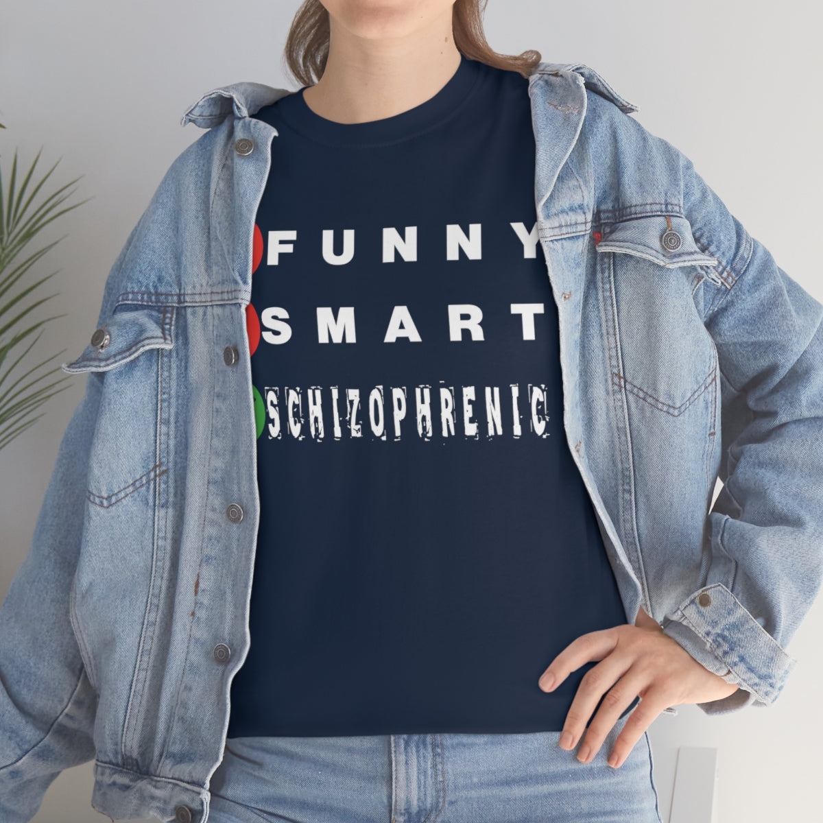 FUNNY SMART SCHIZOPHRENIC TEE