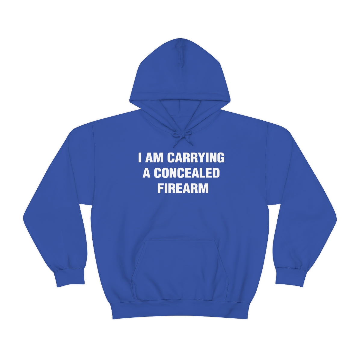 I AM CARRYING A CONCEALED FIREARM HOODIE