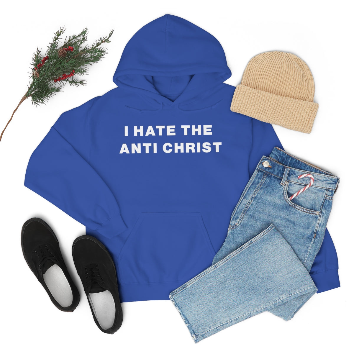 I HATE THE ANTI CHRIST HOODIE