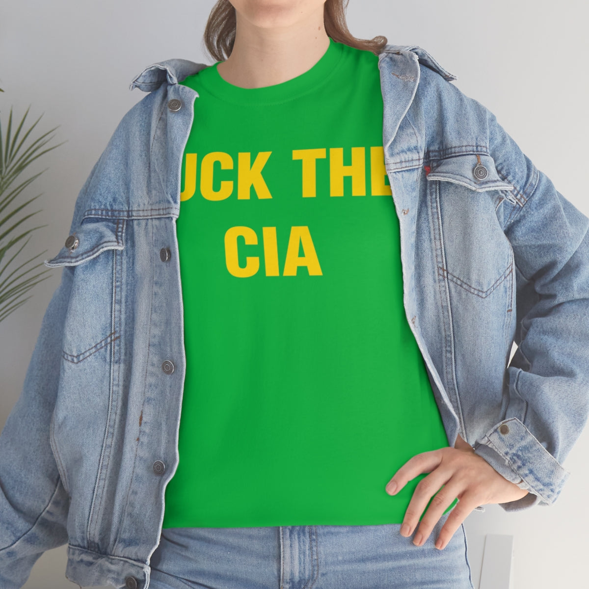 FUCK THE  CIA TEE