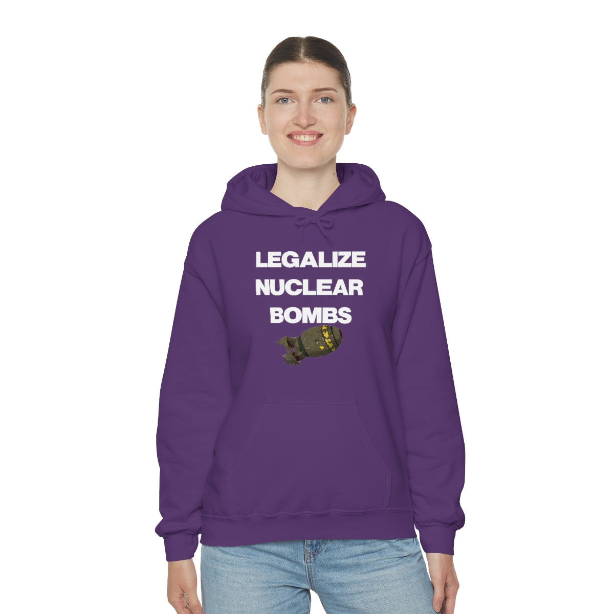 LEGALIZE NUCLEAR BOMBS HOODIE