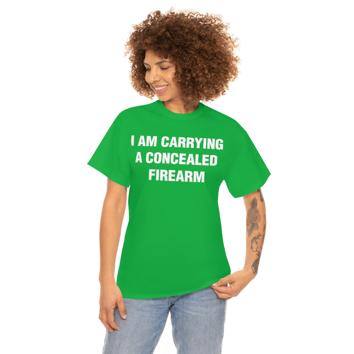 I AM CARRYING S CONCEALED FIREARM TEE