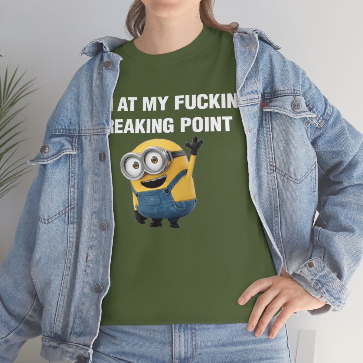 I AM AT MY FUCKING BREAKING POINT TEE