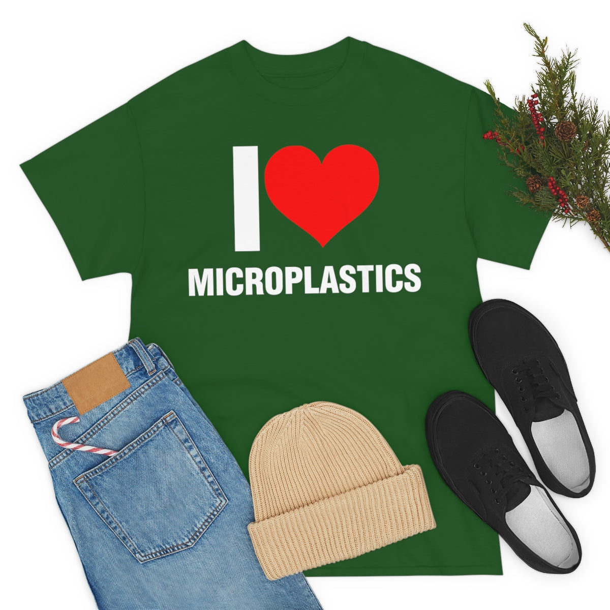 I LOVE MICROPLASTICS TEE