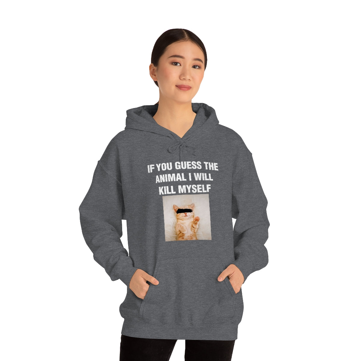 IF YOU GUESS THE ANIMAL I WILL KILL MYSELF HOODIE