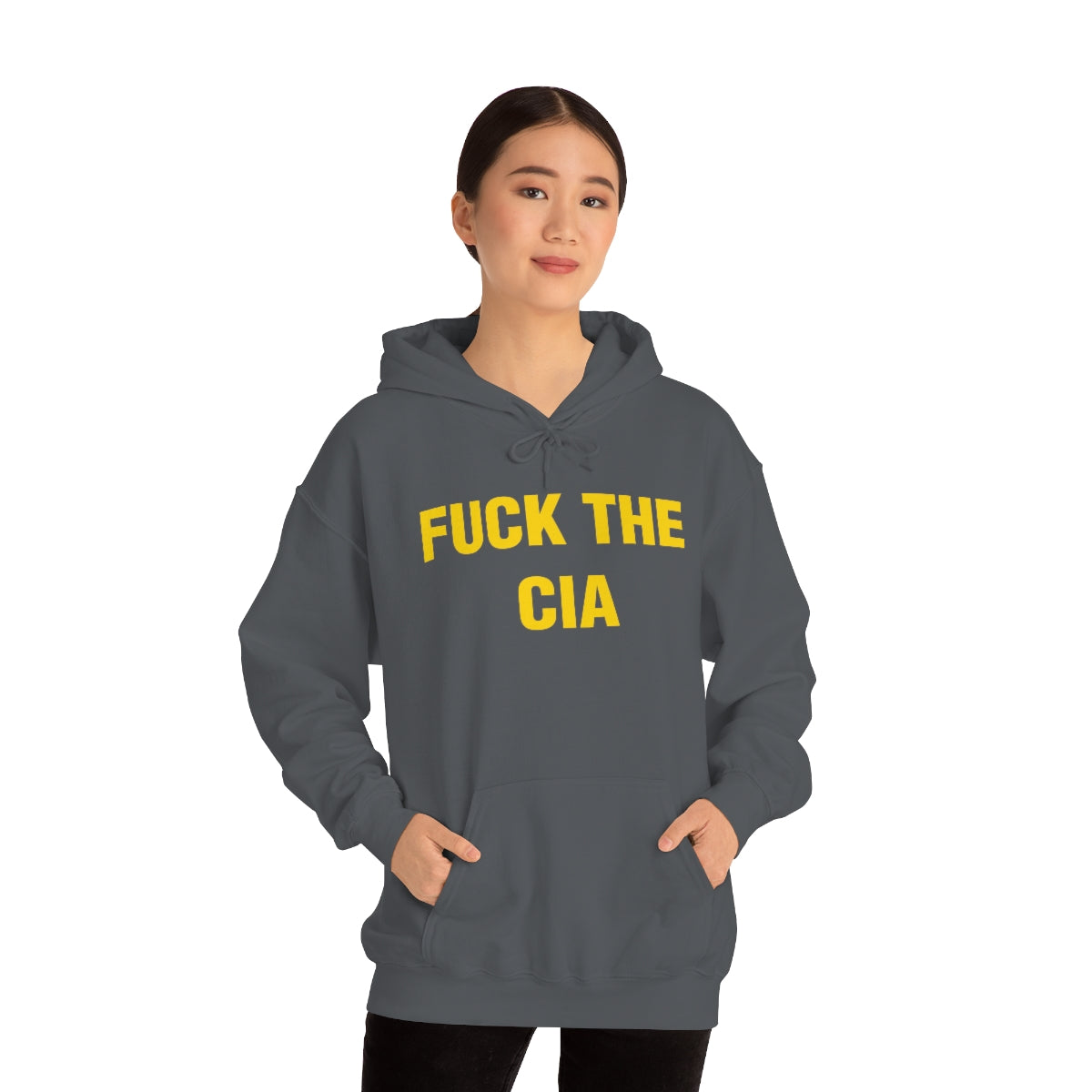 FUCK THE  CIA HOODIE