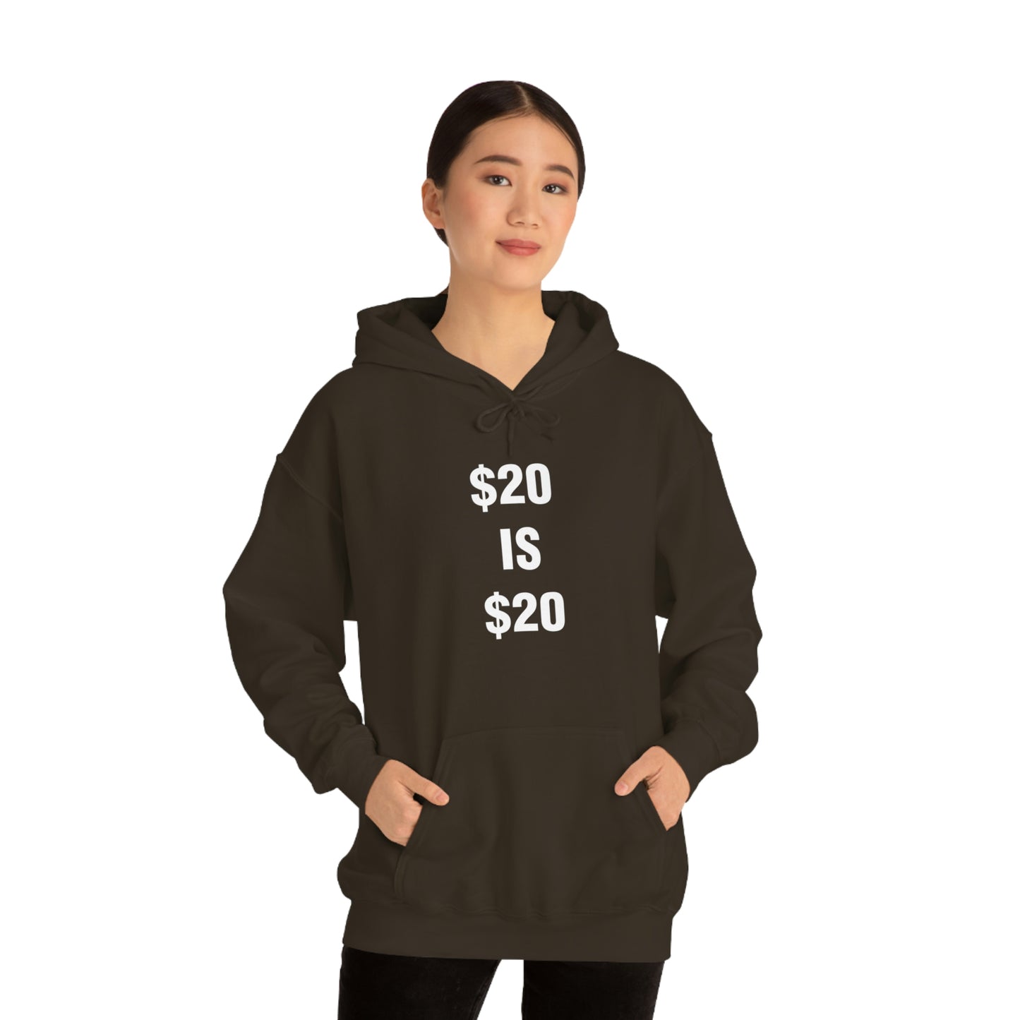 $20 IS $20 HOODIE