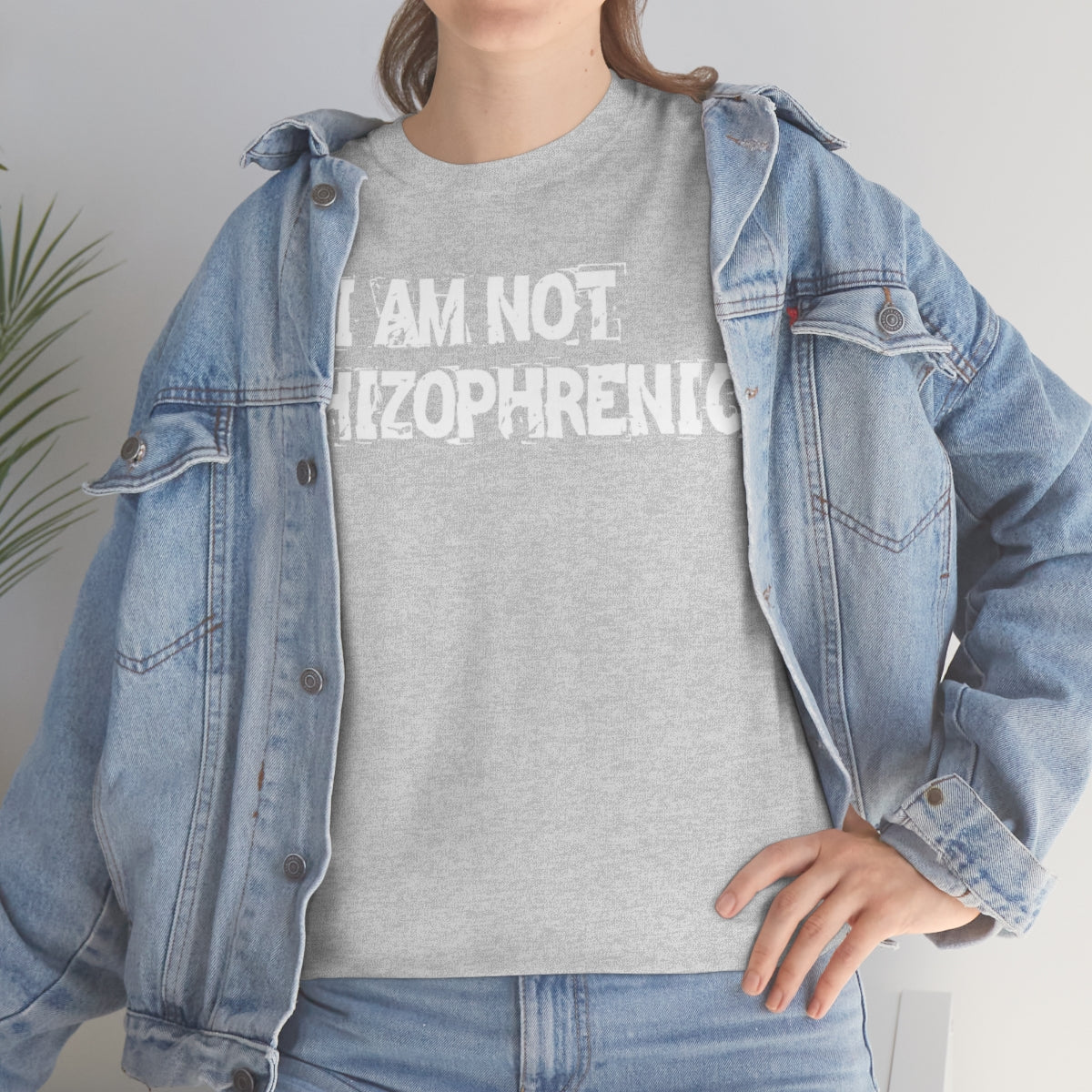 I AM NOT SCHIZOPHRENIC TEE