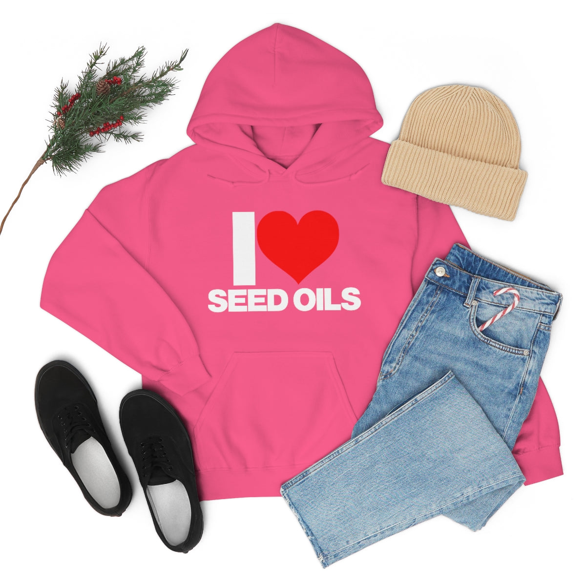 I LOVE SEED OILS HOODIE