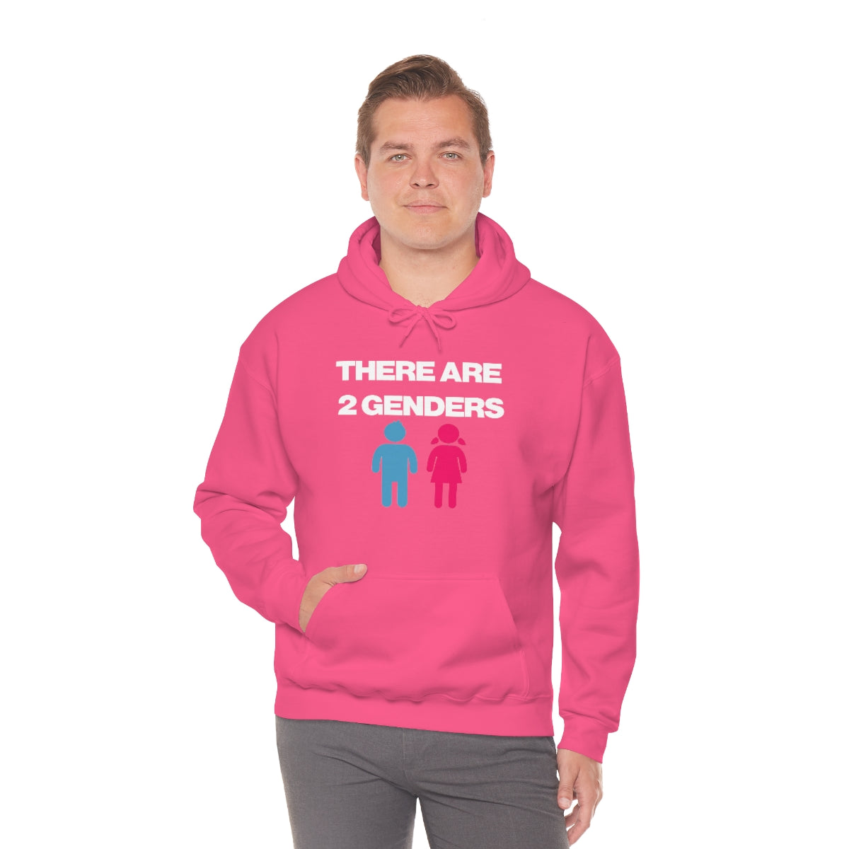 THERE ARE 2 GENDERS HOODIE