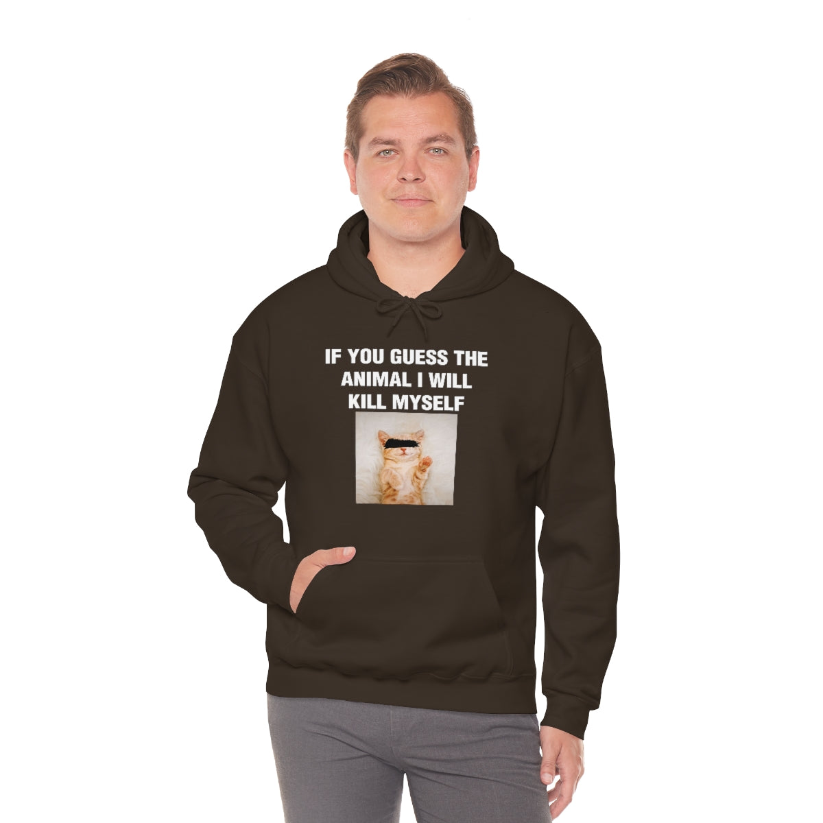 IF YOU GUESS THE ANIMAL I WILL KILL MYSELF HOODIE