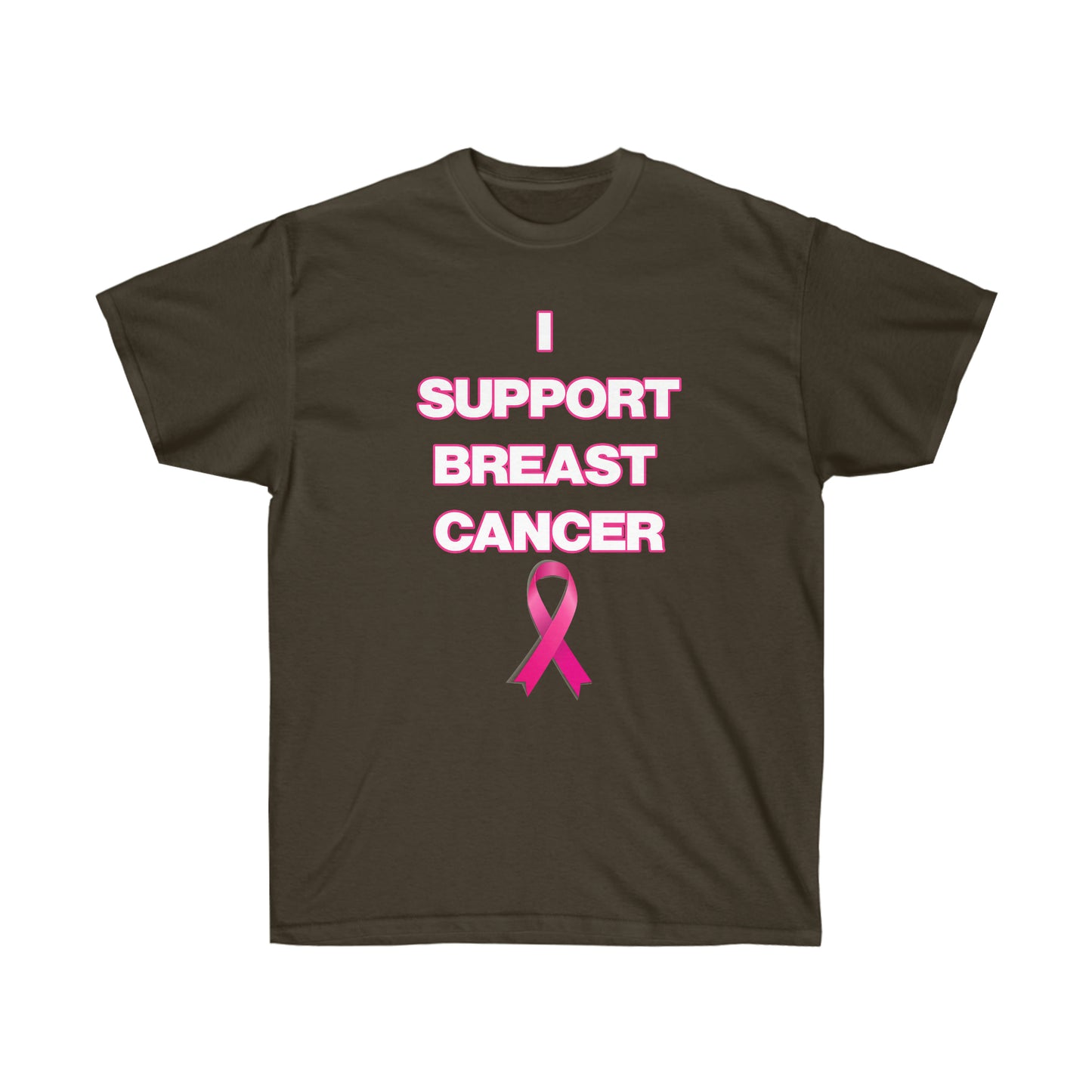 I SUPPORT BREAST CANCER TEE