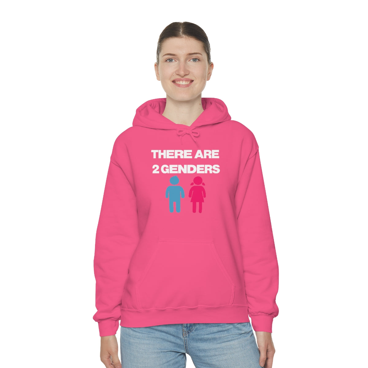 THERE ARE 2 GENDERS HOODIE