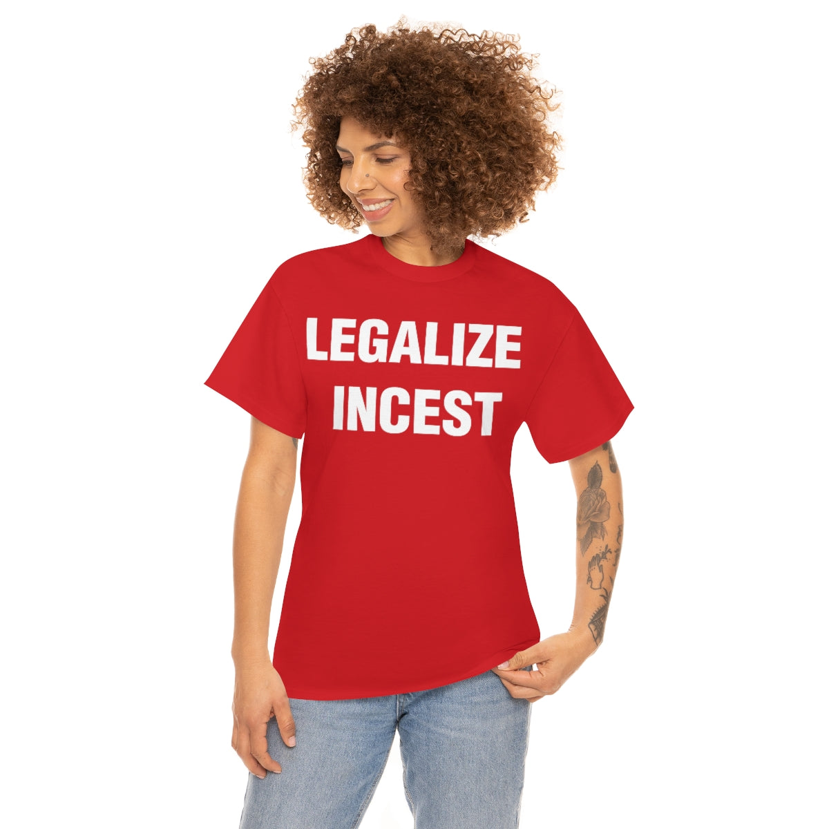 LEGALIZE  INCEST TEE